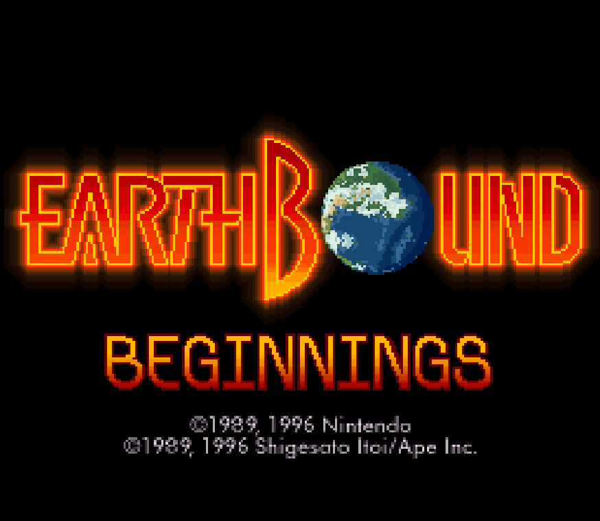 EBBR Title Screen